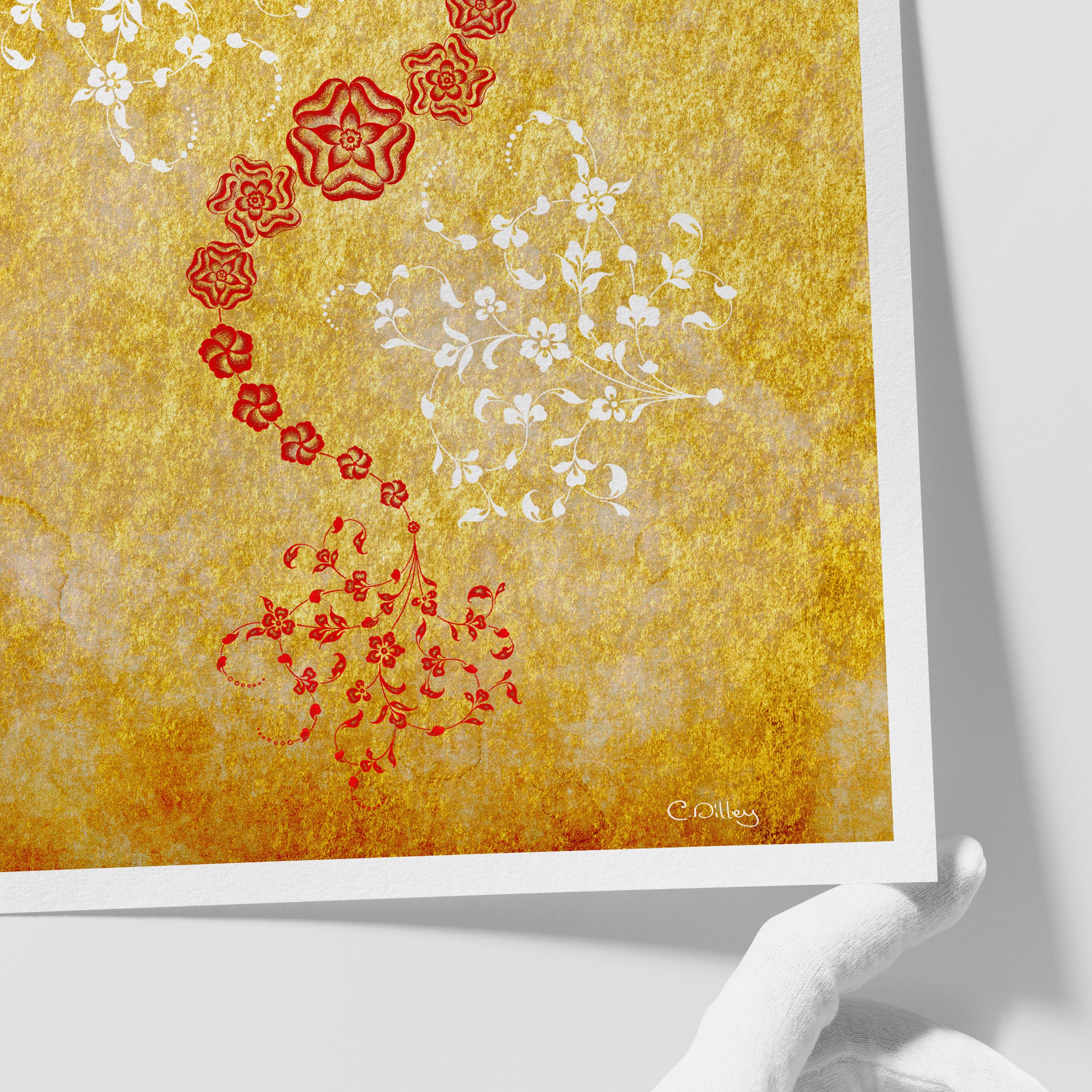 Amber Art Print