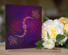 amethyst tezhip design fine art card