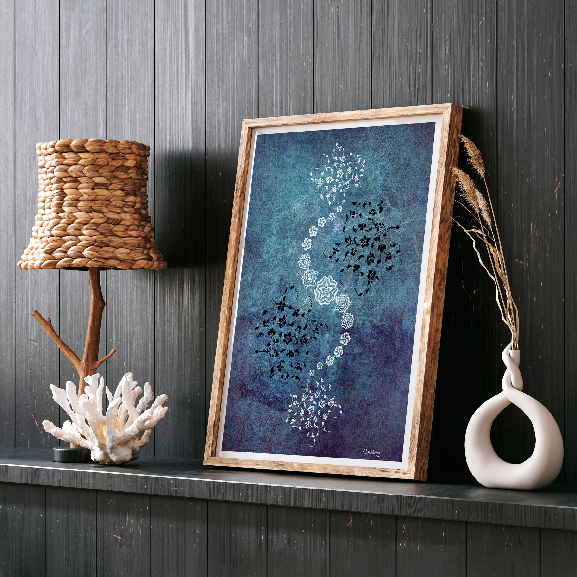 Sapphire Art Print
