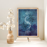 Sapphire Art Print