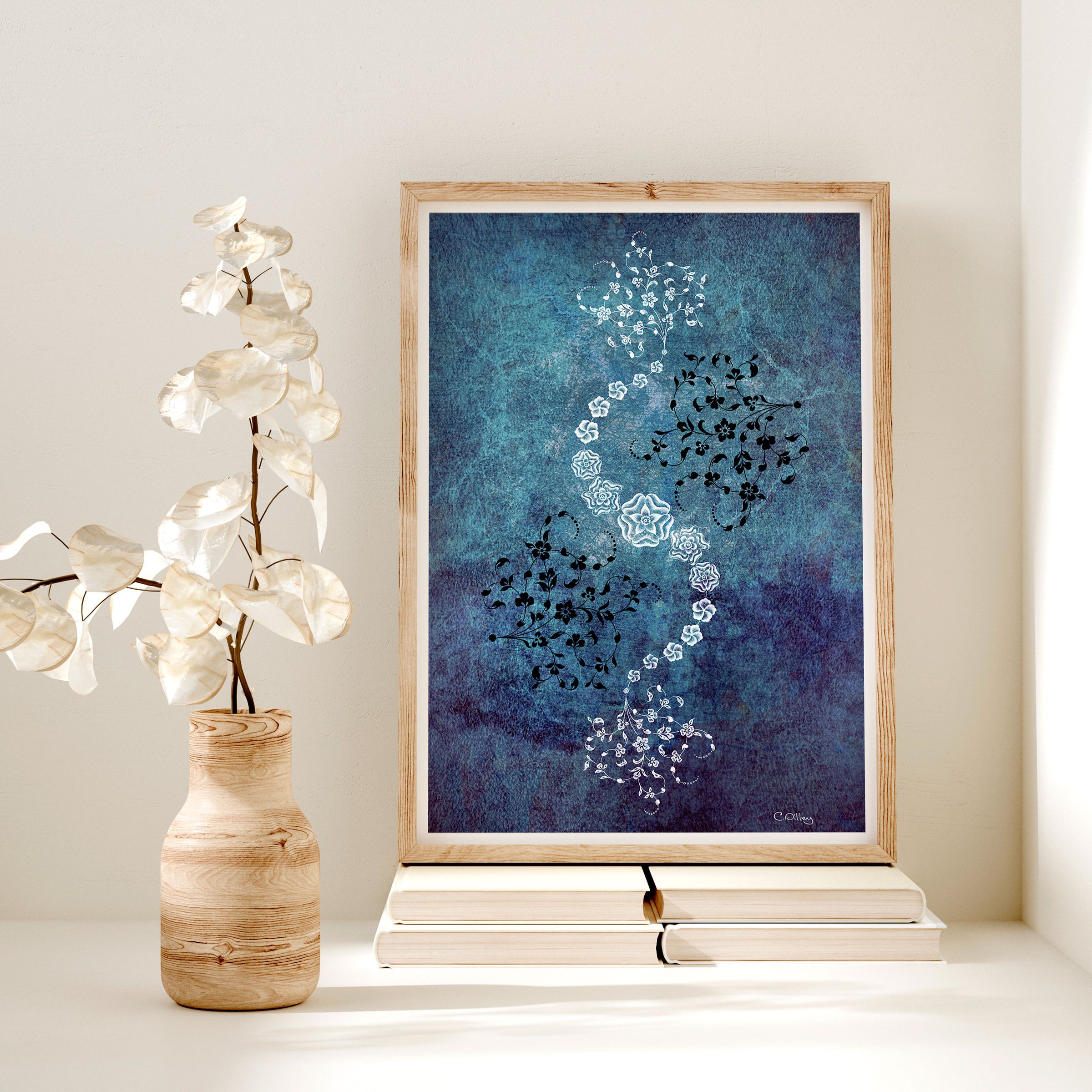 Sapphire Art Print