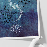 Sapphire Art Print