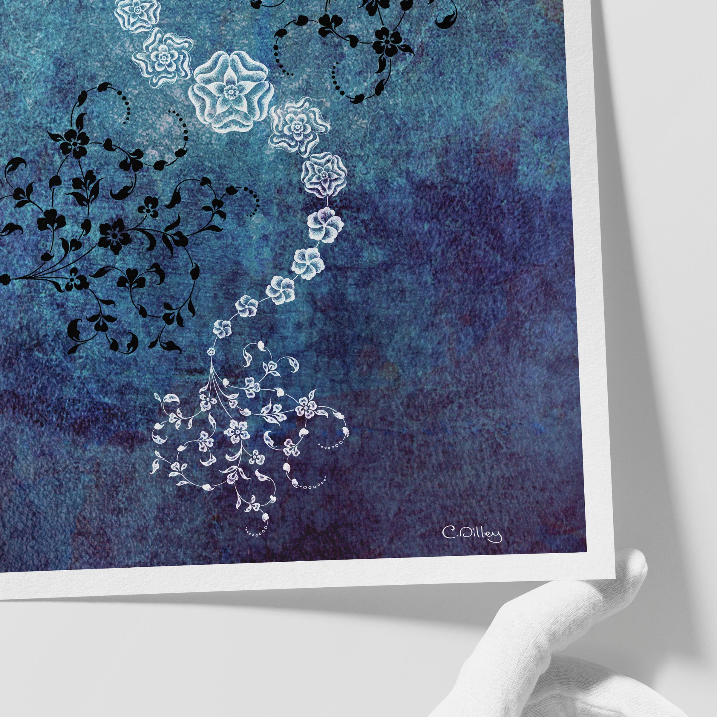 Sapphire Art Print